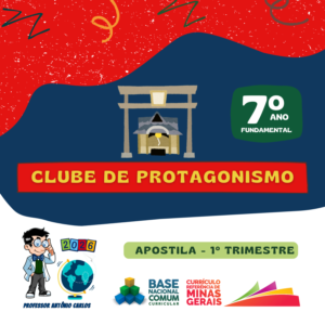 Apostila - Clube de Protagonismo - 7º Ano - Ensino Fundamental - 1º Trimestre - 2026