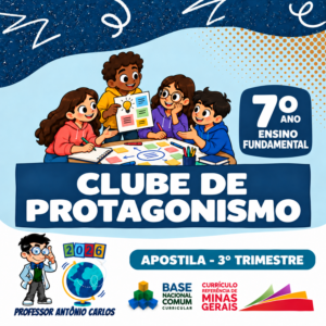 Apostila - Clube de Protagonismo - 7º Ano - Ensino Fundamental - 3º Trimestre - 2026